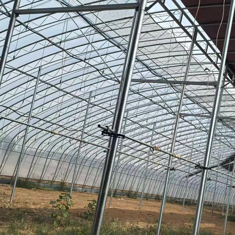 Welded Steel Truss Arch Solar Greenhouse